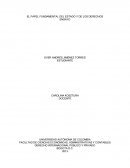 EL PAPEL FUNDAMENTAL DEL ESTADO Y DE LOS DERECHOS