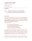 Analisis pelicula "la OLA".