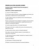 MATERIAS:TEORIAS Y MODELOS EDUCATIVOS NACIONALES E INTERNACIONALES..