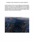 LA MINERÍA COMO DEPREDADOR DEL MEDIO AMBIENTE