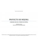 El Proyecto de disminucion del tiempo de espera.