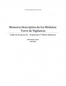 Taller de Proyectos B - Arquitectura Y Medio Ambiente.