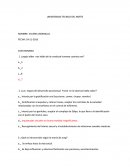 El gran Cuestionario del Primer Parcial