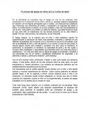 El vínculo del apego en niños de 0 a 3 años de edad