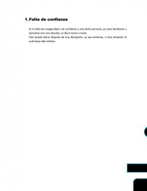 Falta de confianza.. Página 1