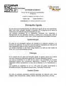 Neumonias. Bronquitis Aguda