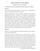 RADIACTIVIDAD EN LA ELECTRONICA