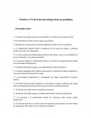 El derecho del trabajo tiene un problema.