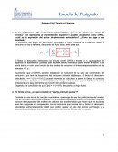 Teoria de Finanzas Examen.