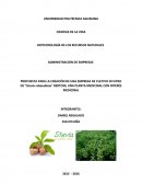 PROPUESTA PARA LA CREACIÓN DE UNA EMPRESA DE CULTIVO IN VITRO DE “Stevia rebaudiana”