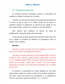 TEMA 3: RENTAS 3.1 – Equivalencia financiera