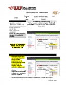 TRABAJO ACADÉMICO que figura en el menú contextual de su curso