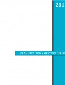 MODELO PARA LA PLANIFICACIÓN Y GESTIÓN DEL RIESGO.