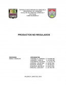 PRODUCTOS NO REGULADOS