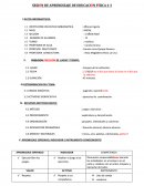 SESIÓN DE APRENDIZAJE DE EDUCACIÓN FÍSICA # 3