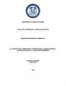 El contrato de compraventa internacional de mercaderias y su regulacion en la legislacion Panameña