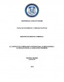 El contrato de compraventa internacional de mercaderias y su regulacion en la legislacion Panameña