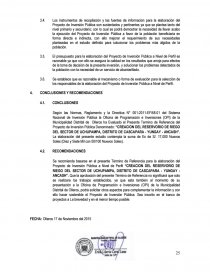 INFORME DE PRÁCTICAS PRE – PROFESIONALES EN LA OFICINA DE PROGRAMACIÓN E INVERSIONES. Página 25