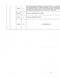 INFORME DE PRÁCTICAS PRE – PROFESIONALES EN LA OFICINA DE PROGRAMACIÓN E INVERSIONES. Página 13