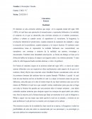 Ensayo literario. Realidad