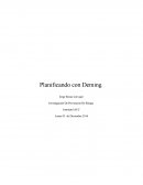 Planificando con Deming. Investigación De Prevención De Riesgo