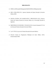 INFORME DE PRÁCTICAS PRE – PROFESIONALES EN LA OFICINA DE PROGRAMACIÓN E INVERSIONES. Página 18