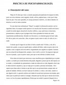 PRÁCTICA DE PSICOFARMACOLOGÍA.