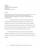 Fundamentos del comercio internacional. Economía