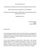 ANTECEDENTES A PONDERAR PARA ERIGIR UNA UNIVERSIDAD PRIVADA EN CHILE