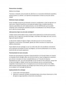 Planteamiento estratégico Objetivo de estrategia