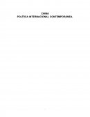 China; politica internacional contemporanea
