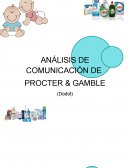 ANÁLISIS DE COMUNICACIÓN DE PROCTER & GAMBLE