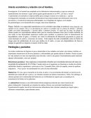Interés económico y relación con el hombre.