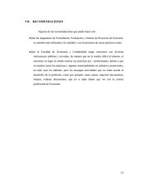 INFORME DE PRÁCTICAS PRE – PROFESIONALES EN LA OFICINA DE PROGRAMACIÓN E INVERSIONES. Página 17
