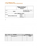 MEMORIA DESCRIPTIVA y ESPECIFICACIONES TECNICAS