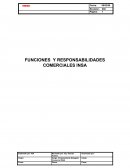 Funciones comerciales de una empresa