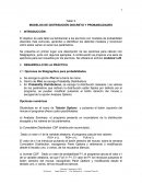 MODELOS DE DISTRIBUCIÓN DISCRETO Y PROBABILIDADES.