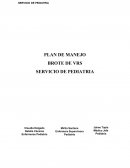 BROTE DE VRS SERVICIO DE PEDIATRIA