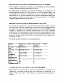 ANÁLISIS Y CUANTIFICACIÓN DE INVERSIÓN EN CAPITAL DE TRABAJO