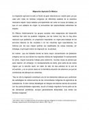 Migracion agricola en Mexico