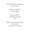Análisis de la película “LAS PALABRAS”