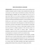 Breve explicacion de la geologia