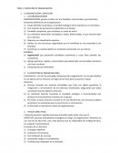 DIRECCIÓN DE ORGANIZACIÓN