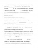 Contrato de compraventa de acciones.