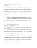 Practica derecho internacional privado