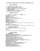 ENTREVISTA PSICOLOGICA para NIÑOS Y ADOLESCENTES.