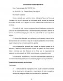 AUditoria de BULTORFER S.A.