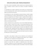 Ensayo sobre el Lenguaje cinematográfico (texto)