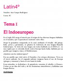 El Indoeuropeo