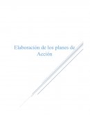 Planes de Acción.